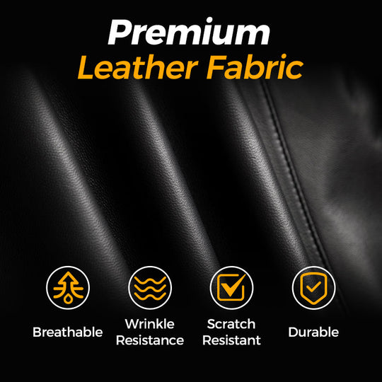 💥Chaqueta de coiro Fliwos® Tough Vibe para home: deseño axustado, ferraxes retro para motociclistas & Looks informais