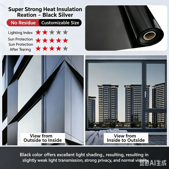 🎁Time-Sensitive Exclusive Deal! 🔥 Heat-Insulating Privacy Film – UV Protection, Easy Application & Perfect for Home & Office 🏠