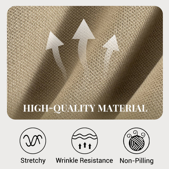 Gold Button Soft Knit Trouser Co-Ord