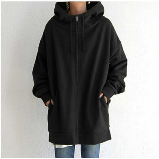 49% OFF🌷Women's Autumn/Winter Zipper Hooded Sweater