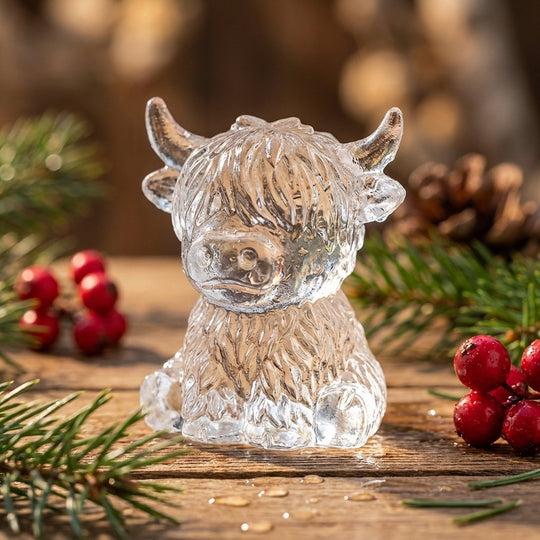 🎁💥PRIX SPÉCIAL DERNIER JOUR !🐮 Moule à glaçons Mini Vache des Highlands – Glaçons 3D mignons pour boissons et fêtes &  Cadeaux