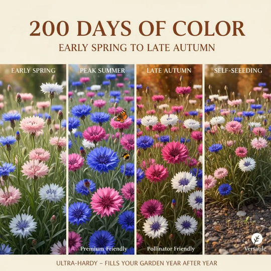 Premium Cornflower Seeds🌸400 Seeds