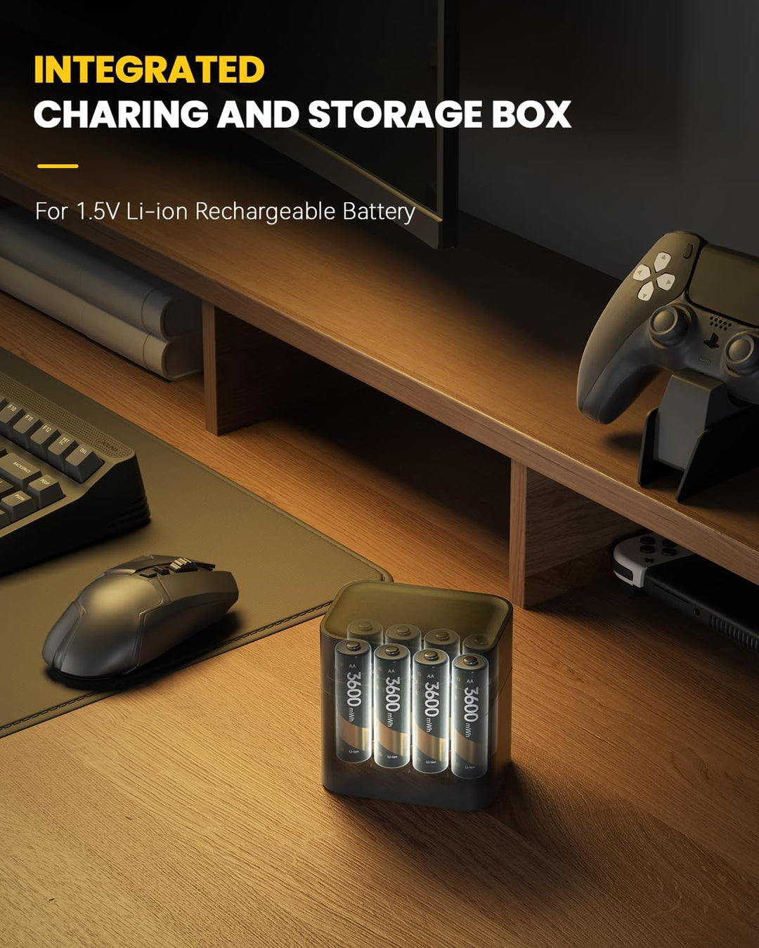 🔋 Rechargeable AA/AAA Lithium Battery – Long-Lasting, Fast Charging & Eco-Friendly 📦