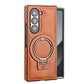 Luxury PU Leather Magnetic Case with Stand for Samsung Z Fold & Z Flip