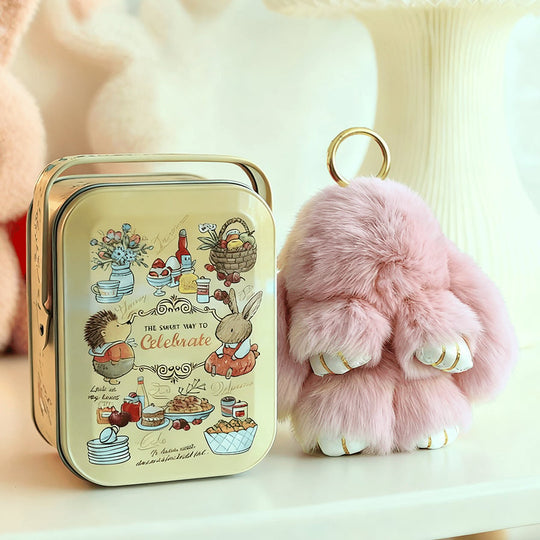 🏆LIMITED TIME SPECIAL SALE 30% OFF🐰 Handmade Soft Bunny PomPom Charms