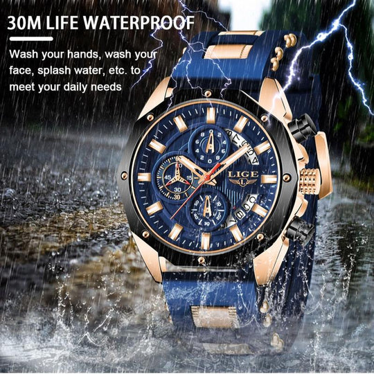 ⌚ LIMITED‑TIME 30% OFF! ⚡ Men's Outdoor Waterproof Sport Quartz Watch – Rugged, Practical, Stylish 🌲