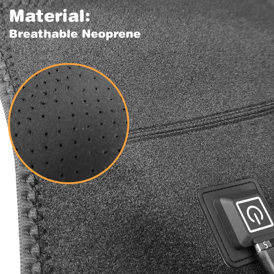 Adjustable Heated Shoulder Support,3 Heat Levels,Breathable Neoprene,Comfortable Fit,Adjustable Strap,Pain Relief,for Shoulder Injuries,Soreness,Frozen Shoulder and Recovery