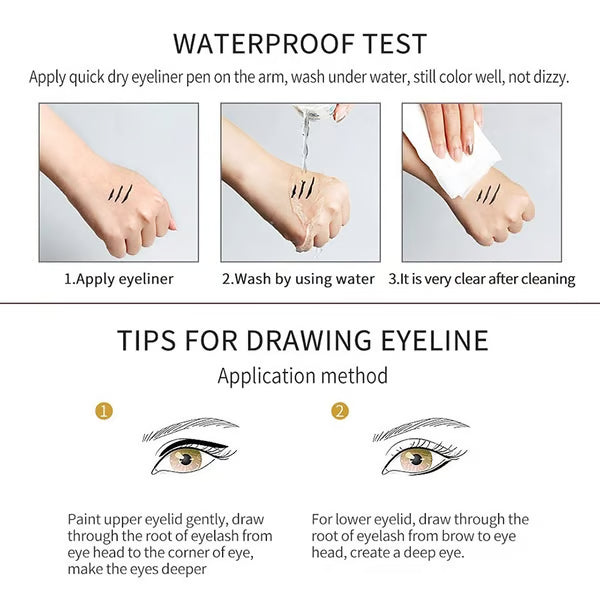 🎁Super Deal💜 50,000 Units Sold✨ 14-Piece Waterproof Gel Eyeliner Set Features metallic and pearlescent finishes Long-lasting, smudge-proof formula✨