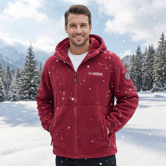 🎁2026 New Arrivals💥Upgraded Unisex Hooded Casual Graphene Heated Insulated Jacket (with Internal Pockets)