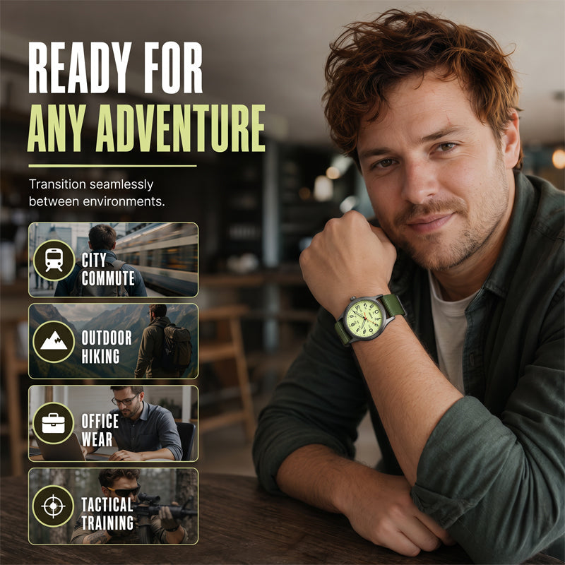 ⏳Time-Limited Special⏰Men's Quartz Watch with Luminous Display