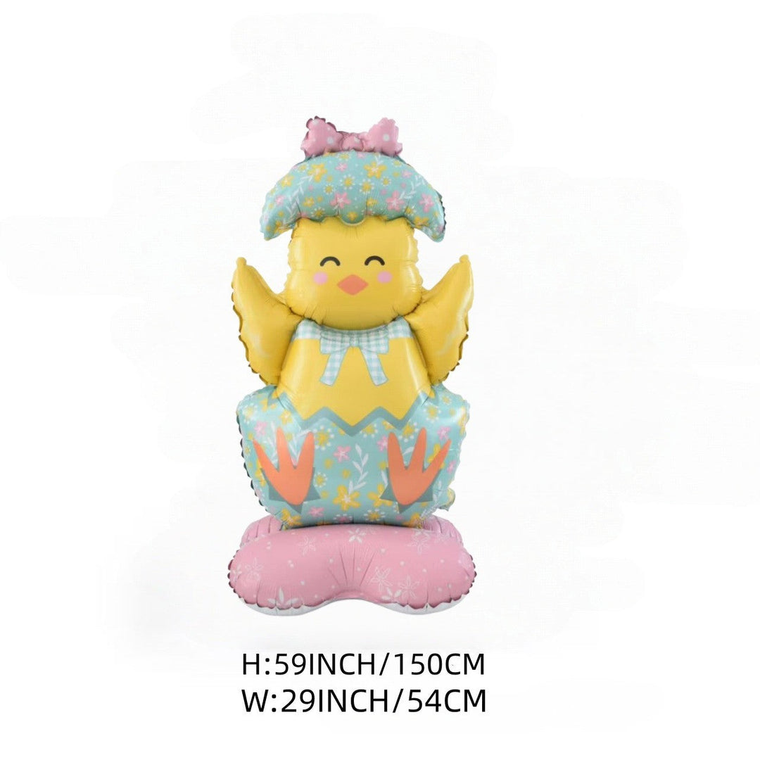 🎁Easter Early Bird Sale🐰Giant 3D Standing Bunny Balloon Self-Supporting Festive Cheer