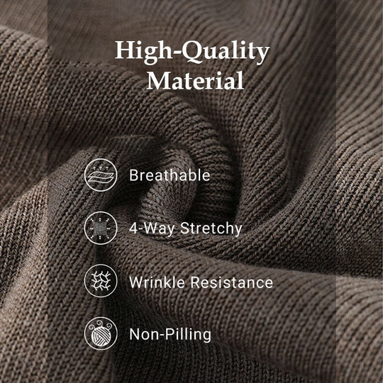 🔥Women's Solid Color Long Sleeve Jumper & Pleated Bottom Dress