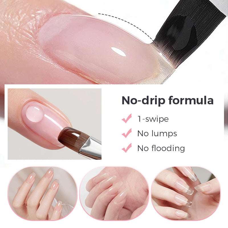 🎉Compra 3 e leva 5 gratis💅Base de uñas en gel multiusos 3 en 1 con alta transparencia