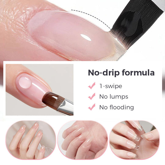 🎉Compra 3 e leva 5 gratis💅Base de uñas en gel multiusos 3 en 1 con alta transparencia
