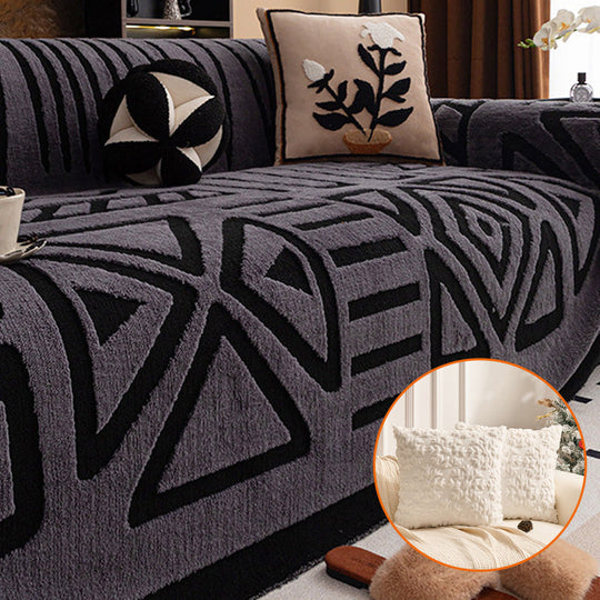 💥2026 Collection Presale🔥Thick, Non-Slip Sofa Blanket for Cozy Autumn and Winter Days