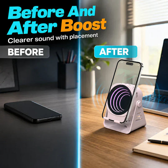 🔥 2026 new products 😍 30K+ SOLD | Smart Phone Sound Amplifier Stand – No Bluetooth Needed