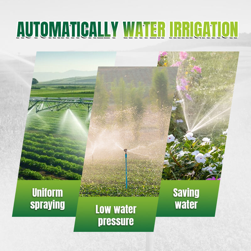 Automatic rotating sprinkler