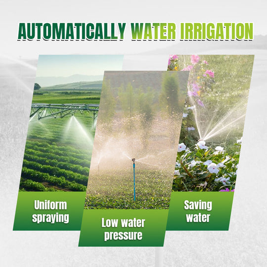 Automatic rotating sprinkler