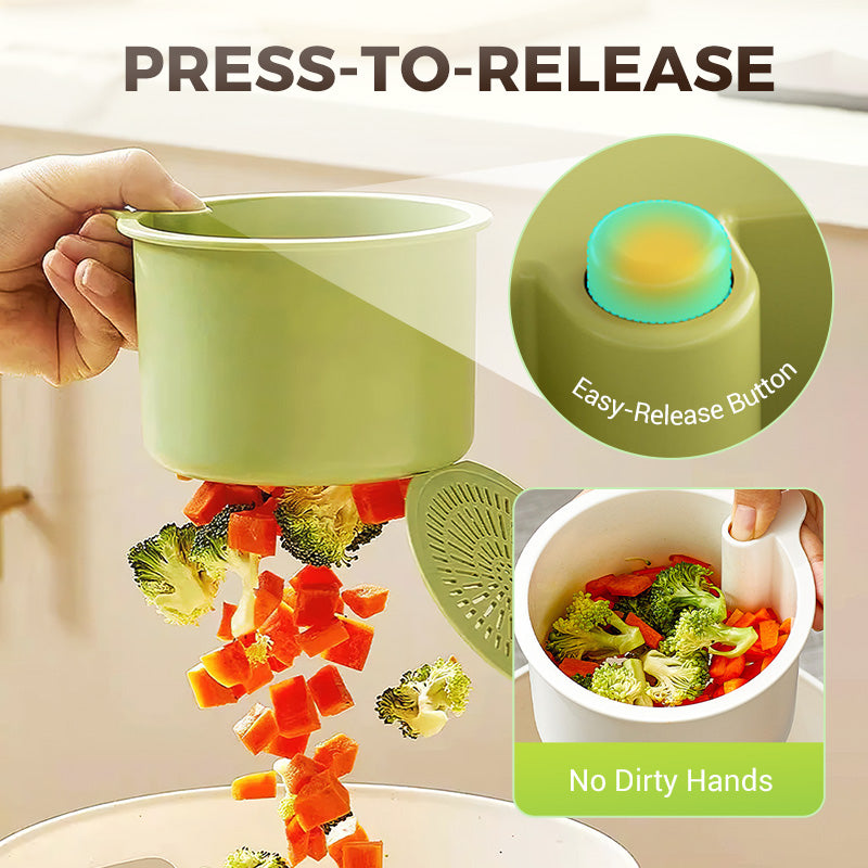 🎉 Buy 3 Get 2 FREE 🎉Multifunctional Drainage Basket–Must-Have Kitchen Helper!