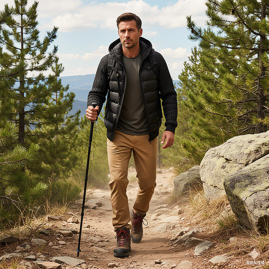 🔥Trending Now |Men's Windproof Padded & Hooded Jacket