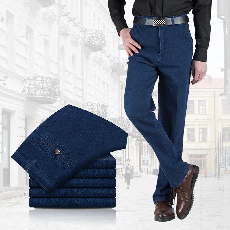 🔥Hot Sale - 49% OFF🔥Men’s High Waist Straight Fit Jeans