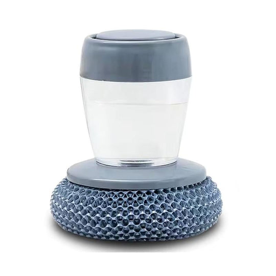 ✨Soap Dispensing Palm Kitchen Brush | Mess-Free Cleaning!