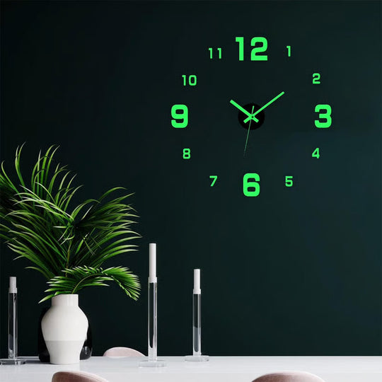 🎁Time-Sensitive Exclusive Deal!🔥 Modern 3D Digital Wall Clock – Silent Acrylic Luminous Wall Decor, Night Glow Easy-Read Time Display, Stylish Home Decoration & Gift