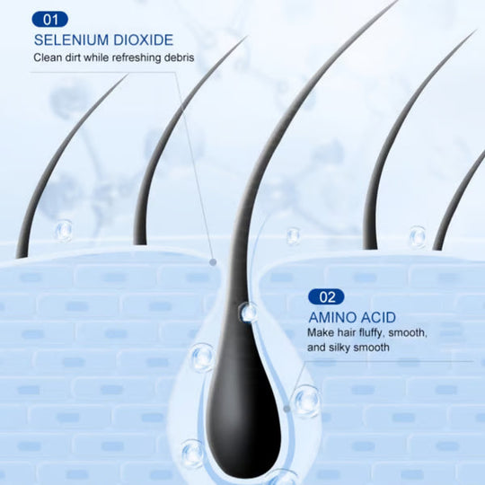 Selenium dioxide shampoo — — Anti-dandruff, anti-itching, oil control