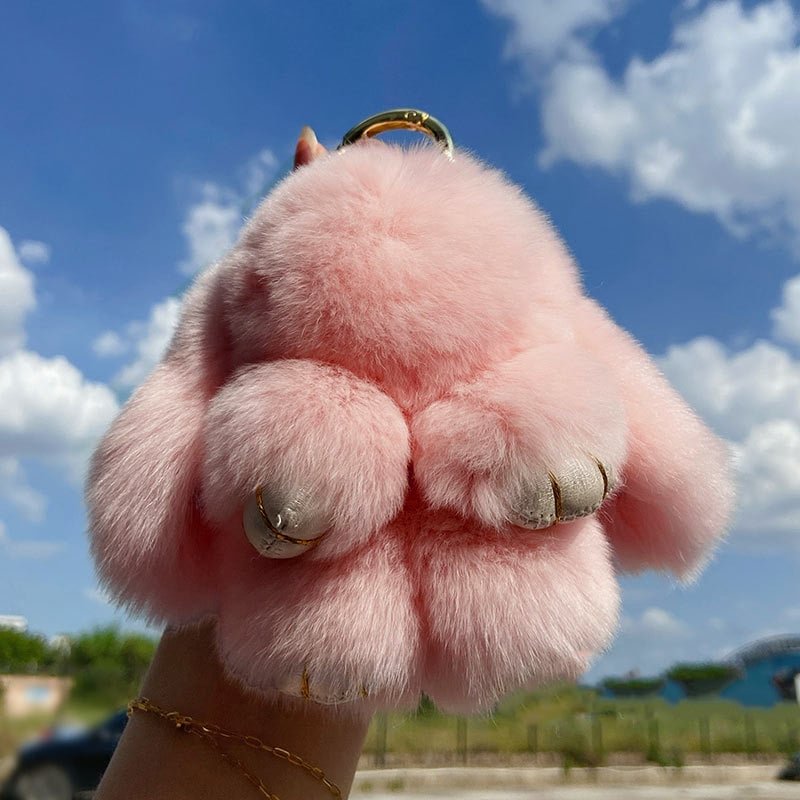 🏆LIMITED TIME SPECIAL SALE 30% OFF🐰 Handmade Soft Bunny PomPom Charms