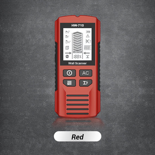 6-in-1 Multifunctional Handheld High-definition LCD Display Wall Metal Detector