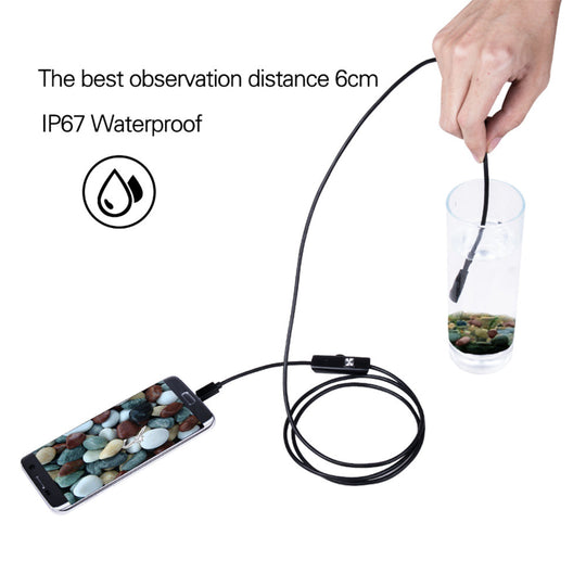 🔎 Plug-and-Play Endoscope Camera – Compatible with Android & iPhone & ipad for Direct Connection