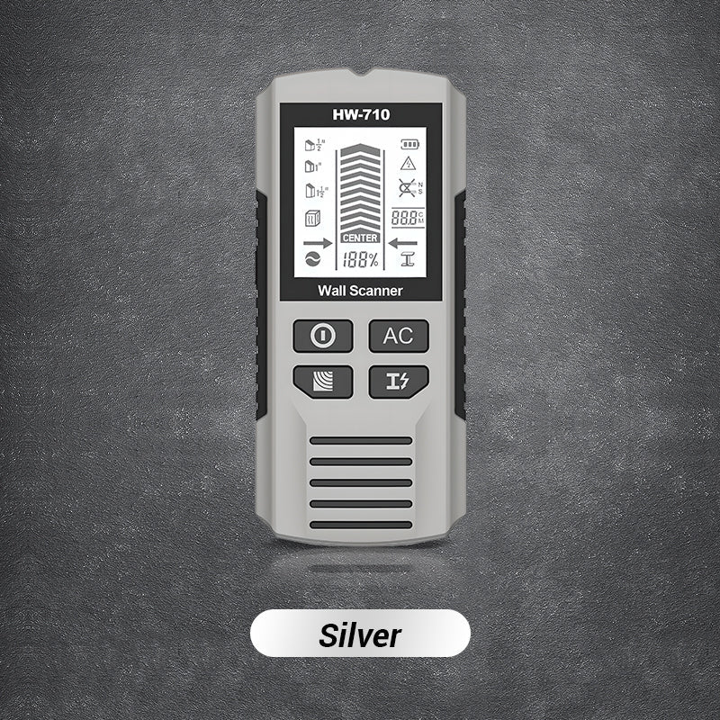 6-in-1 Multifunctional Handheld High-definition LCD Display Wall Metal Detector