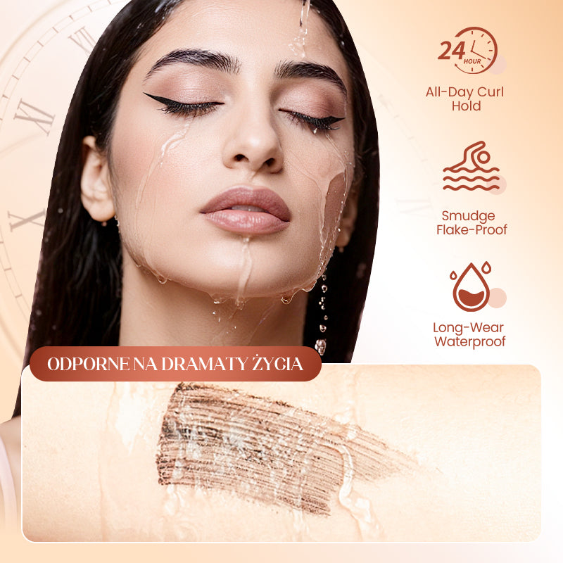 💞50K+ SOLD!👁️✨ All-Day Beautiful Lashes, Smudge-Proof! Waterproof Fiber Mascara for Natural Volume