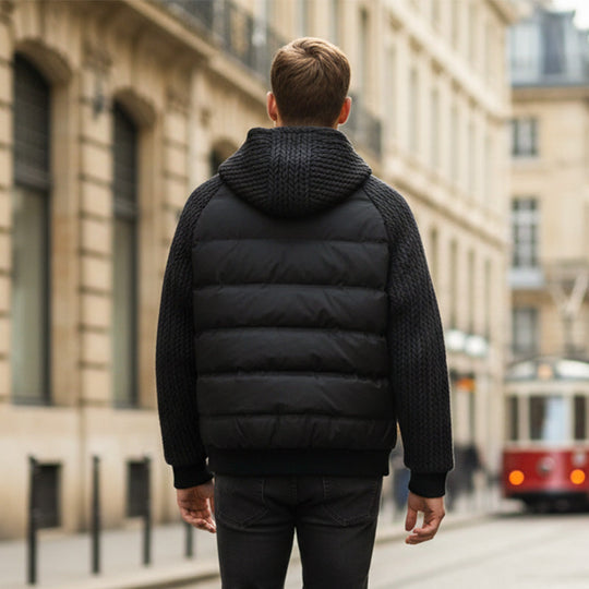 🔥Trending Now |Men's Windproof Padded & Hooded Jacket