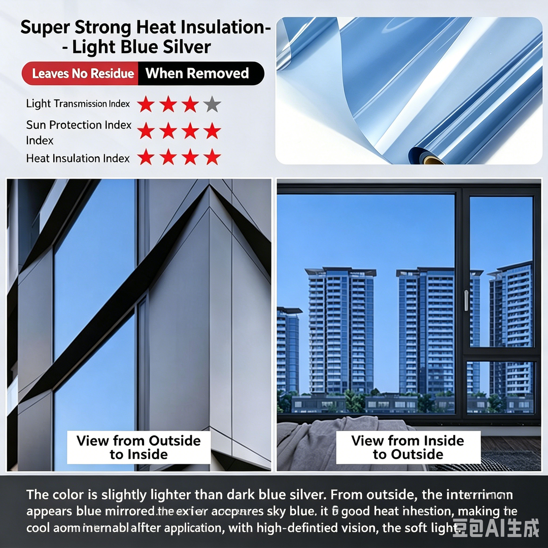 🎁Time-Sensitive Exclusive Deal! 🔥 Heat-Insulating Privacy Film – UV Protection, Easy Application & Perfect for Home & Office 🏠