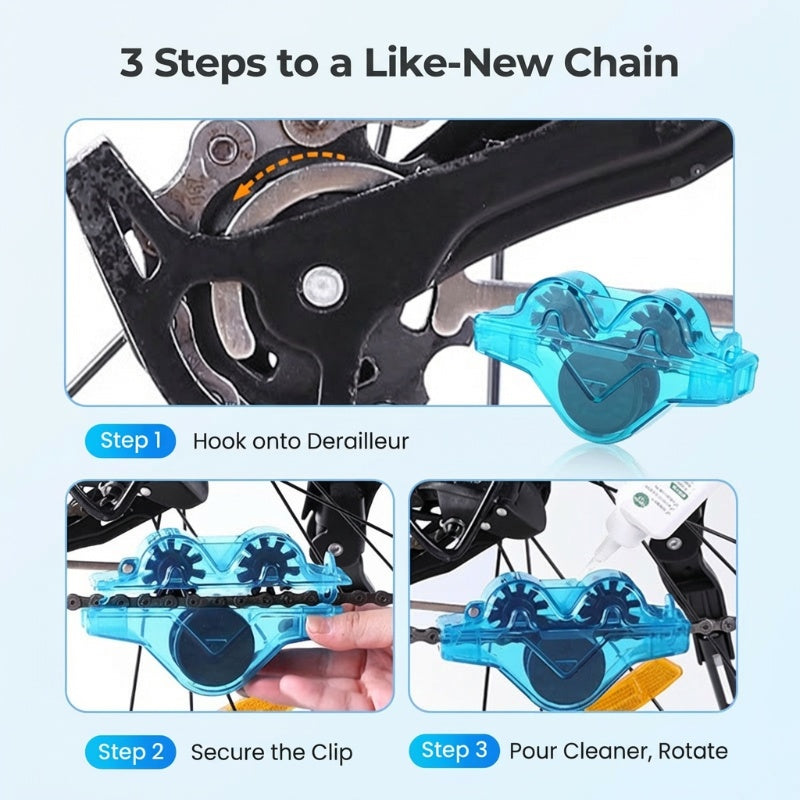 ⏰Bike Chain Scrubber