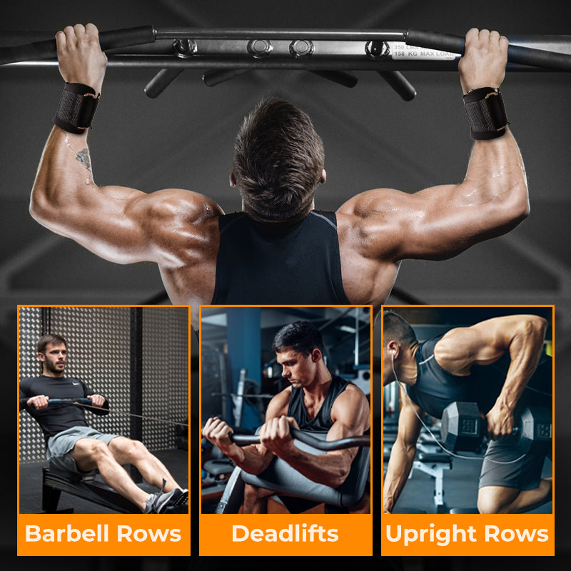 🔥Hot Sale 50% 0FF🔥Heavy Duty Weight Lifting Wrist Hook Straps