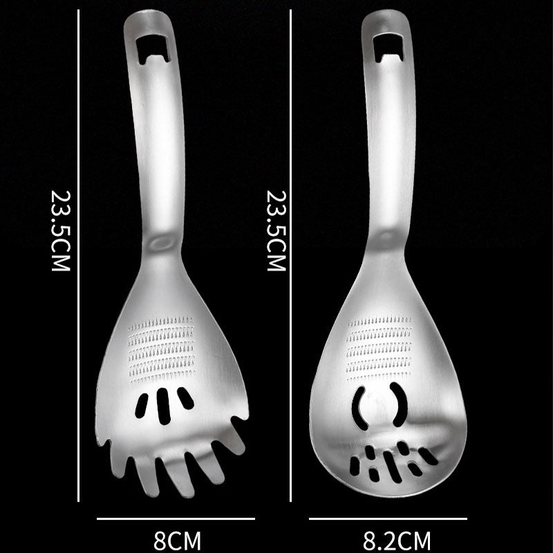 ⏳ LAST DAY SALE 30% OFF! 🎁 Multipurpose 304 Stainless Steel Heavy‑Duty Kitchen Cooking Spoon🥄