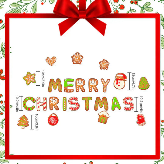 🎁Kerstuitverkoop 50% korting🎅 Magnetische sticker met kerstthema🎄Leuk, feestelijk & Gezinsvriendelijk!