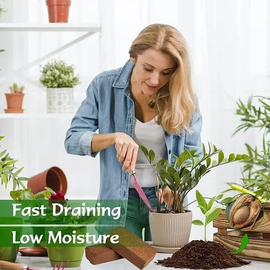 🌱 2026 Upgraded Formula | Pure Coco Coir Gardening Bricks | Boosts Germination ⚡【Flash 50% OFF】