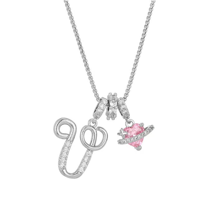 💖Last Day Huge Discount✨3-Layering Initial A-Z Letter Pendant Necklaces🎀