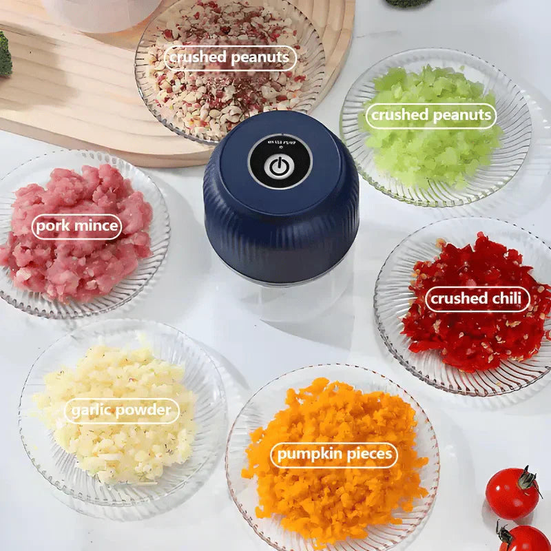 Cordless Electric Garlic Chopper & Mincer