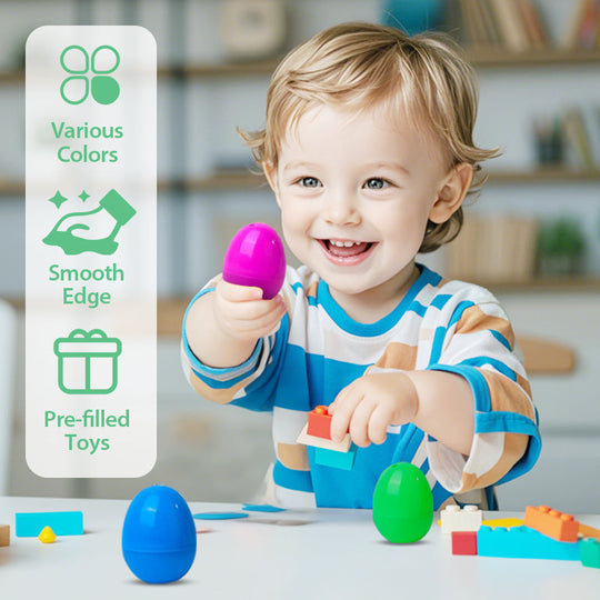 🎁Easter Hot Sale 50% OFF🎁Prefilled Easter Eggs with Stuffed Animals Toys