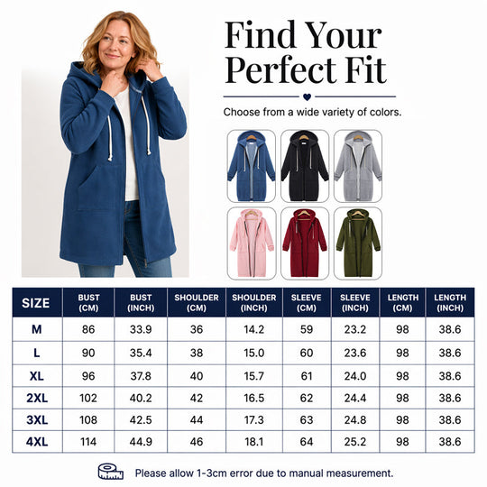 ⏰This week's Hot Sales - 50% Off🍂 Women's Casual Zip-Up Hoodie Jacket – Autumn Lightweight Everyday Coat 🧥✨
