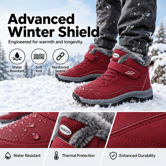 🔥Early Winter Discount-50% OFF⏰Nice gift* Plush and thick cotton anti slip shoes