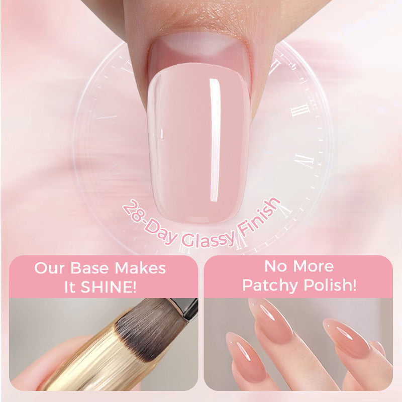 🎉Compra 3 e leva 5 gratis💅Base de uñas en gel multiusos 3 en 1 con alta transparencia