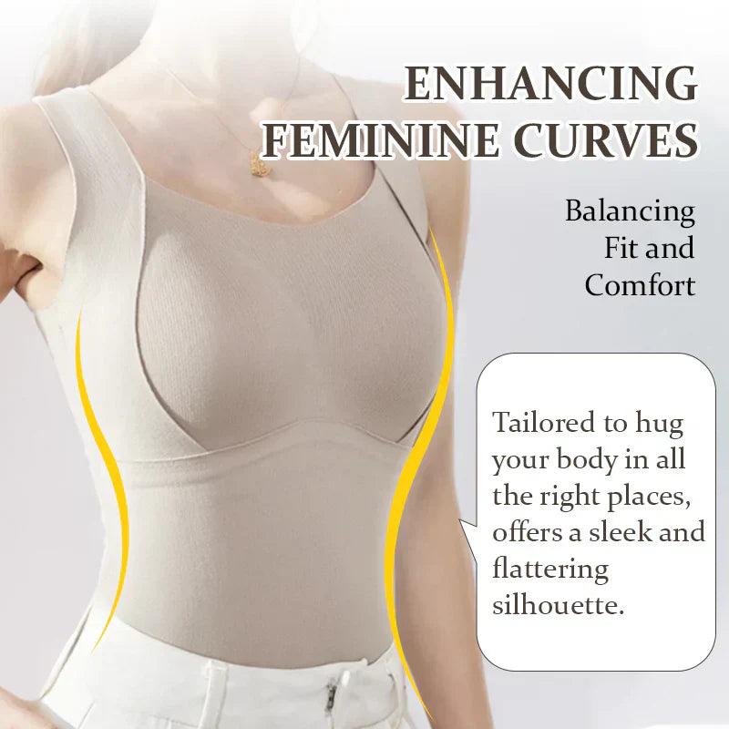 💃2025New 50%OFF✨Thickened Warm Tank Top with Lined Bra