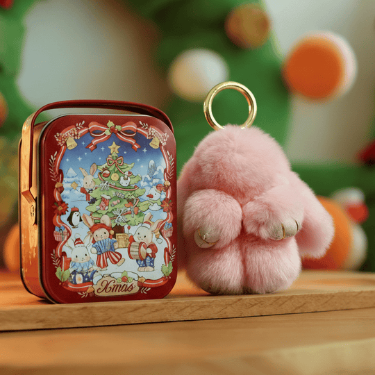 🏆LIMITED TIME SPECIAL SALE 30% OFF🐰 Handmade Soft Bunny PomPom Charms