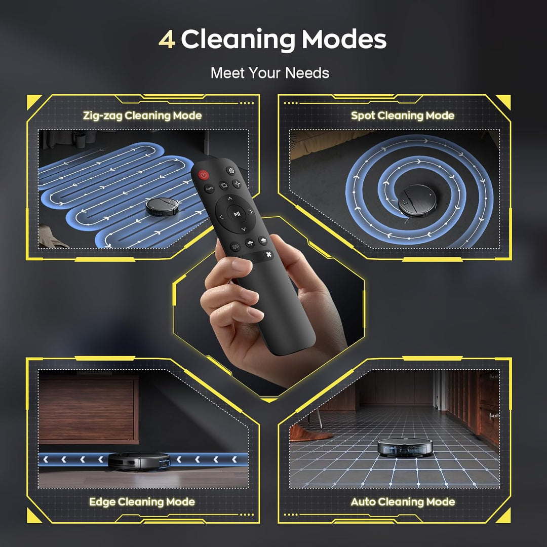 💥🤖All-in-1 Powerful Robotic Vacuum Cleaner✨