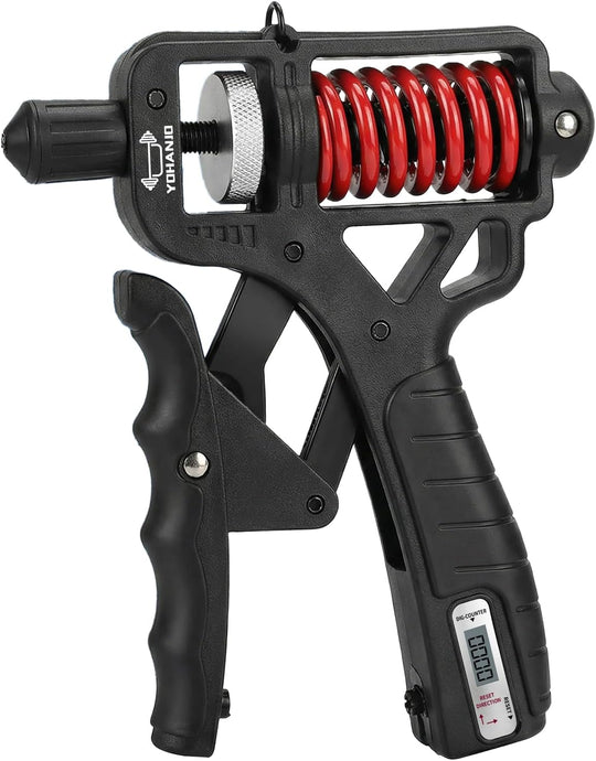💪 50% OFF NOW! 🔥 Adjustable Hand Grip Strengthener - Build Forearm Strength & Relieve Wrist Pain, 5 Resistance Levels for Home/Gym Use 🏋️‍♂️✨